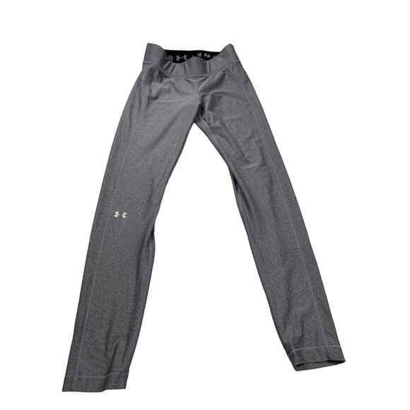 Under Armour Women's Gray Medium Heat Gear Compression Leggings - Picture 1 of 9